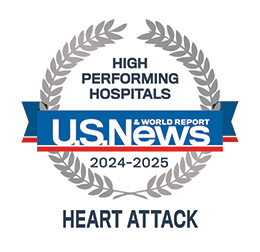 High Performing badge for Heart Attack